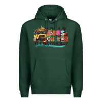 Sports Green be nice to the bus driver its a long walk home Premium Hoodie - texasbilliewilder