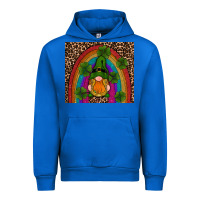 Cobalt st patricks day gnomes shamrock rainwow Urban Hoodie - RanaPortraitStore