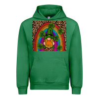 Emerald st patricks day gnomes shamrock rainwow Urban Hoodie - RanaPortraitStore