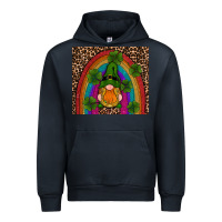 Navy st patricks day gnomes shamrock rainwow Urban Hoodie - RanaPortraitStore