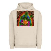 Pigment French Oak st patricks day gnomes shamrock rainwow Urban Hoodie - RanaPortraitStore