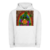 Pigment Lunar Rock st patricks day gnomes shamrock rainwow Urban Hoodie - RanaPortraitStore