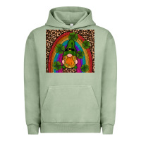 Pigment Oil Green st patricks day gnomes shamrock rainwow Urban Hoodie - RanaPortraitStore