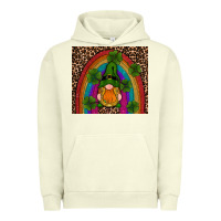Pigment Pistachio st patricks day gnomes shamrock rainwow Urban Hoodie - RanaPortraitStore