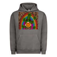 Pigment Tornado st patricks day gnomes shamrock rainwow Urban Hoodie - RanaPortraitStore