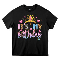 Black its my birthday la Heavy Core Tee - LillyAllenDesigns