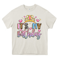 Cream its my birthday la Heavy Core Tee - LillyAllenDesigns