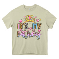 Mossy its my birthday la Heavy Core Tee - LillyAllenDesigns
