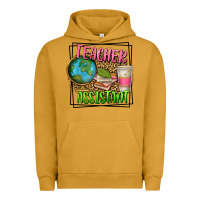 Pigment Peanut Butter teacher assistant Urban Hoodie - texasbilliewilder