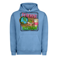 Pigment Pebble Blue teacher assistant Urban Hoodie - texasbilliewilder