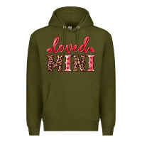 Army Green loved mini Premium Hoodie - RanaPortraitStore