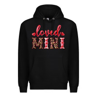 Black loved mini Premium Hoodie - RanaPortraitStore