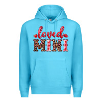 Ocean Blue loved mini Premium Hoodie - RanaPortraitStore