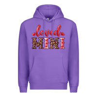 Purple loved mini Premium Hoodie - RanaPortraitStore