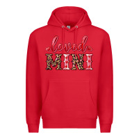 Red loved mini Premium Hoodie - RanaPortraitStore