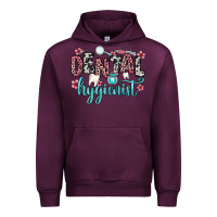 Mauve Wine dental hygienist Urban Hoodie - Zillion Design Studio