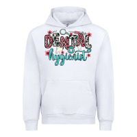 White dental hygienist Urban Hoodie - Zillion Design Studio