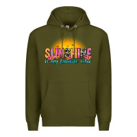 Army Green sunshine is my favorite color Premium Hoodie - Zillion Design Studio