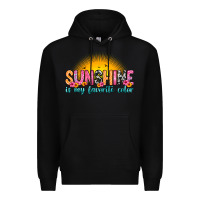 Black sunshine is my favorite color Premium Hoodie - Zillion Design Studio