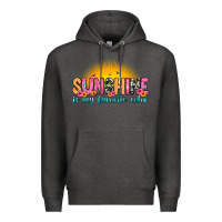 Charcoal Heather sunshine is my favorite color Premium Hoodie - Zillion Design Studio