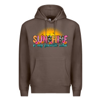 Coffee sunshine is my favorite color Premium Hoodie - Zillion Design Studio