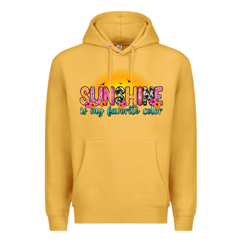 Sunshine Is My Favorite Color Premium Hoodie by Zillion Design Studio | Teevron