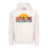 Pale Pink sunshine is my favorite color Premium Hoodie - Zillion Design Studio