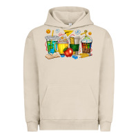 Pigment French Oak teacher coffee cups tbw Urban Hoodie - texasbilliewilder