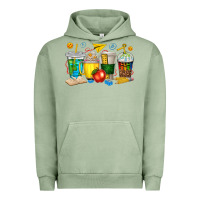 Pigment Oil Green teacher coffee cups tbw Urban Hoodie - texasbilliewilder