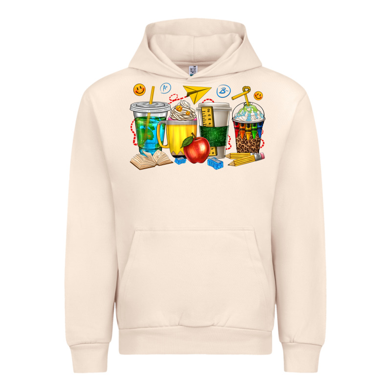 Teacher Coffee Cups Tbw Urban Hoodie by texasbilliewilder | Teevron