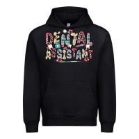 Black dental assistant Urban Hoodie - Zillion Design Studio