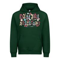 Forest Green dental assistant Urban Hoodie - Zillion Design Studio