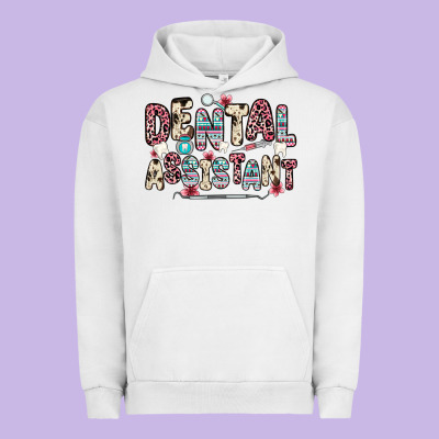 Dental Assistant Urban Hoodie Designed By Zillion Design Studio