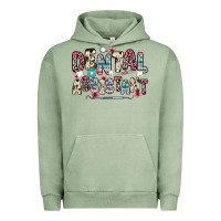 Pigment Oil Green dental assistant Urban Hoodie - Zillion Design Studio