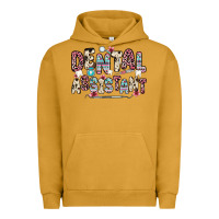 Pigment Peanut Butter dental assistant Urban Hoodie - Zillion Design Studio
