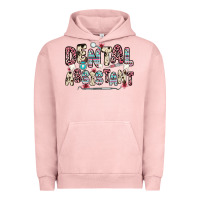 Pigment Salmon dental assistant Urban Hoodie - Zillion Design Studio