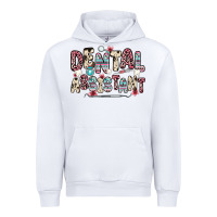 White dental assistant Urban Hoodie - Zillion Design Studio