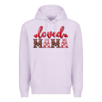 Lilac loved mama Premium Hoodie - RanaPortraitStore