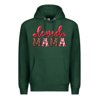 Sports Green loved mama Premium Hoodie - RanaPortraitStore