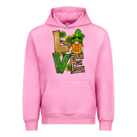 Fuchsia Pink st patricks day gnomes shamrock love Urban Hoodie - RanaPortraitStore