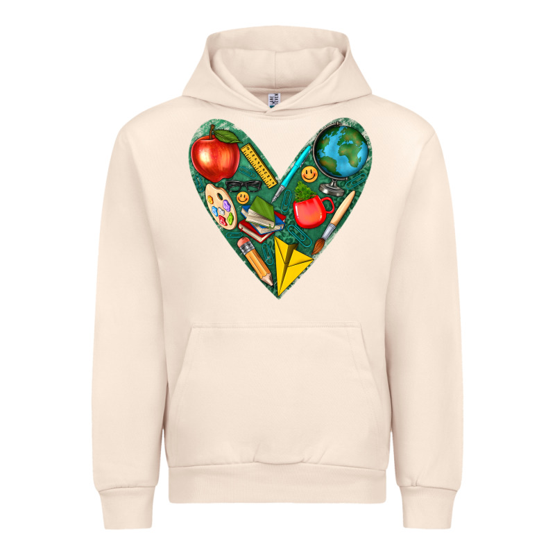 Teacher  Heart Urban Hoodie by texasbilliewilder | Teevron