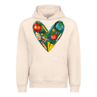 Sandshell teacher  heart Urban Hoodie - texasbilliewilder