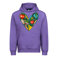 Tulip teacher  heart Urban Hoodie - texasbilliewilder