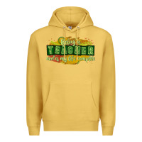 Antique Gold being a teacher makes my life complete Premium Hoodie - texasbilliewilder