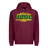 Being A Teacher Makes My Life Complete Premium Hoodie | Teevron