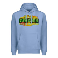 Colony Blue being a teacher makes my life complete Premium Hoodie - texasbilliewilder