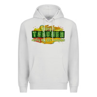 Dove Grey being a teacher makes my life complete Premium Hoodie - texasbilliewilder