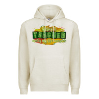 Oatmeal Heather being a teacher makes my life complete Premium Hoodie - texasbilliewilder