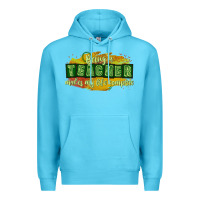 Ocean Blue being a teacher makes my life complete Premium Hoodie - texasbilliewilder