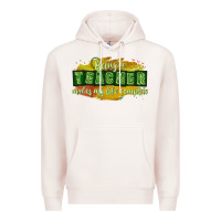 Pale Pink being a teacher makes my life complete Premium Hoodie - texasbilliewilder
